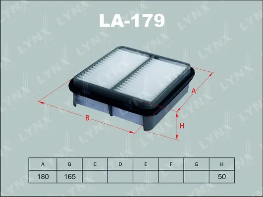 Filtre à air LYNXAUTO LA-179