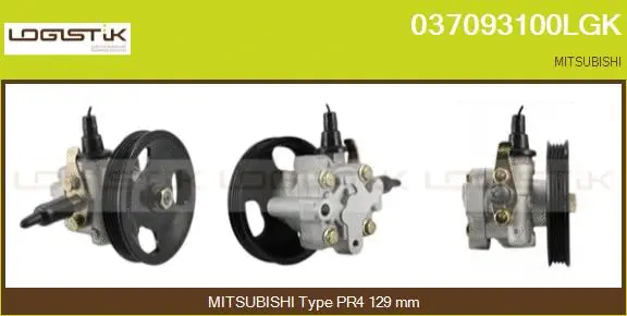 Pompe hydraulique, direction LGK 037093100LGK