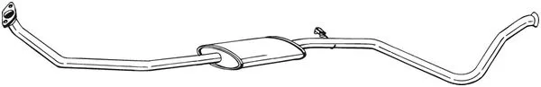 Silencieux central BOSAL 288-891