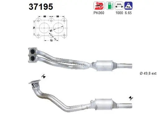 Catalyseur AS 37195