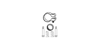 Kit d'assemblage, catalyseur HJS 82 14 1821