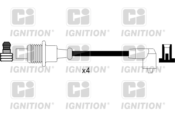 Kit de câbles d'allumage QUINTON HAZELL XC1077