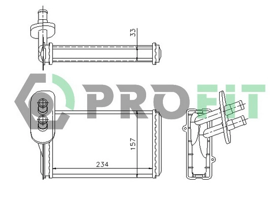 Système de chauffage PROFIT PR 9537N1