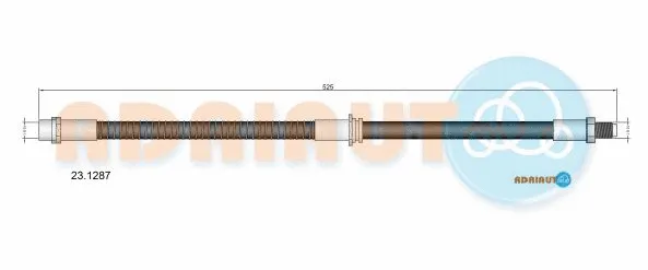 Flexible de frein ADRIAUTO 23.1287