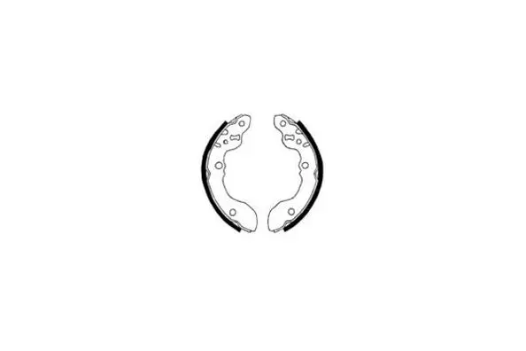 Jeu de mâchoires de frein E.T.F. 09-0557