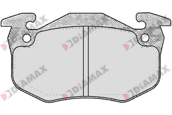 Kit de plaquettes de frein, frein à disque DIAMAX N09124