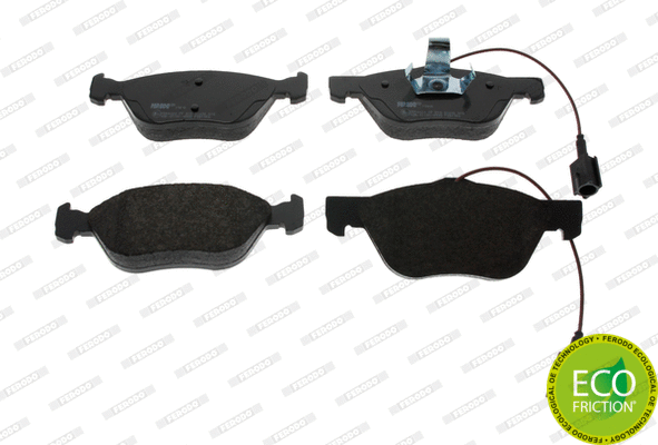 Kit de plaquettes de frein, frein à disque FERODO FDB1052