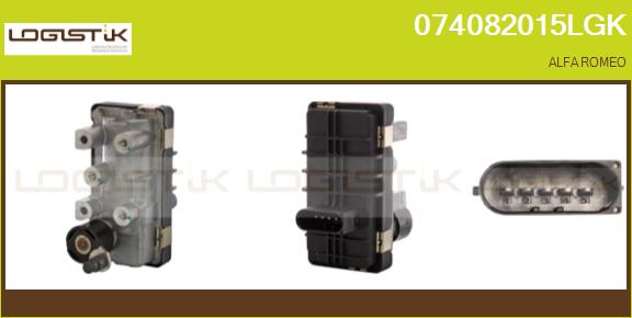 Détendeur de suralimentation LGK 074082015LGK