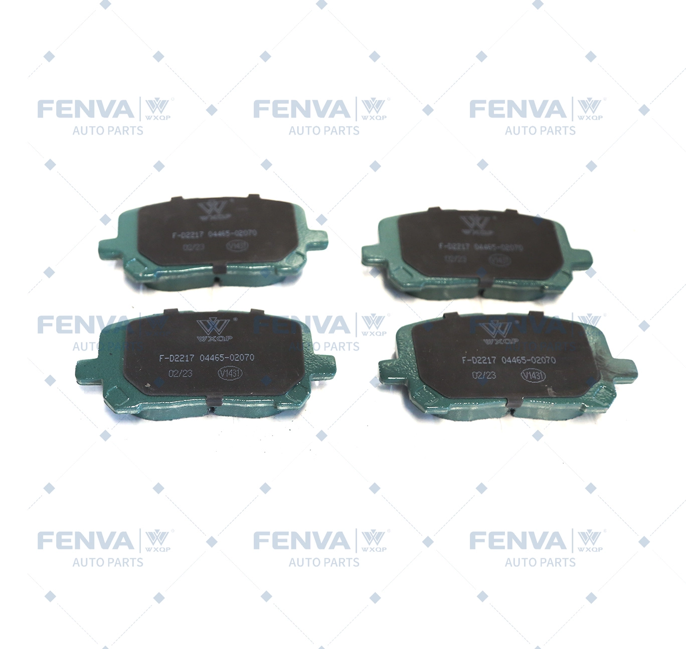 Kit de plaquettes de frein, frein à disque WXQP 40796