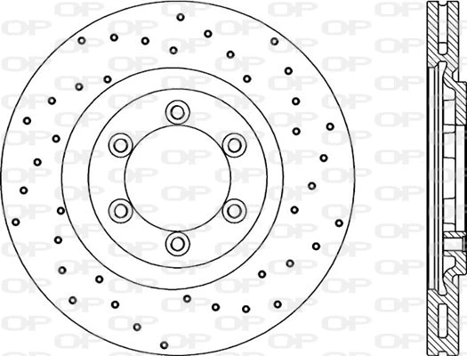 Disque de frein OPEN PARTS BDRS2229.25