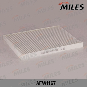 Filtre, air de l'habitacle MILES AFW1167
