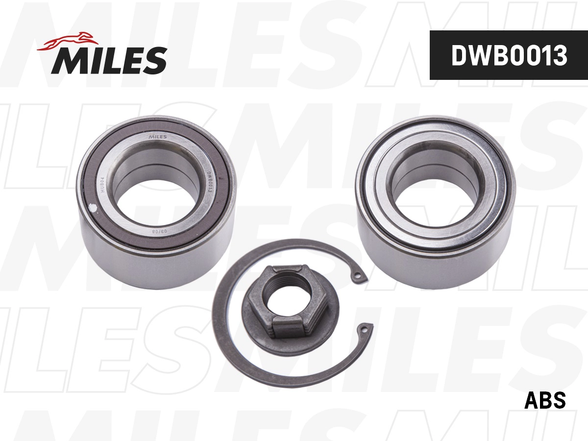 Kit de roulements de roue MILES DWB0013