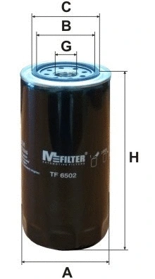 Filtre à huile MFILTER TF 6502