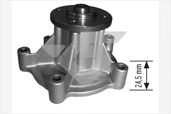 Pompe à eau, refroidissement du moteur HUTCHINSON WP152