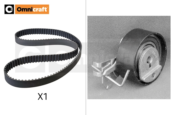 Kit de courroie crantée Omnicraft 2328416