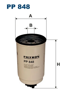 Filtre à carburant FILTRON PP 848
