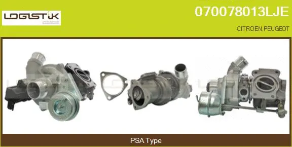 Turbocompresseur, suralimentation LGK 070078013LJE