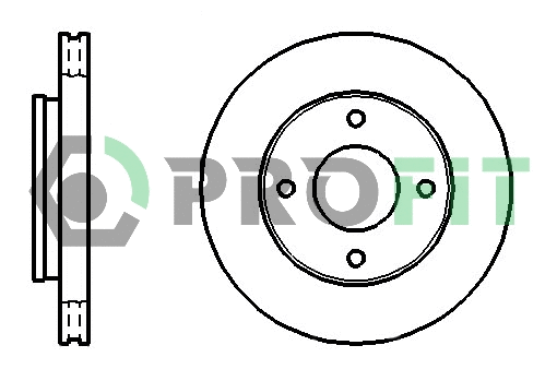 Disque de frein PROFIT 5010-1621