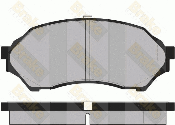 Kit de plaquettes de frein, frein à disque Brake ENGINEERING PA1430