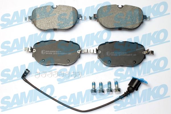 Kit de plaquettes de frein, frein à disque SAMKO 5SP2261A