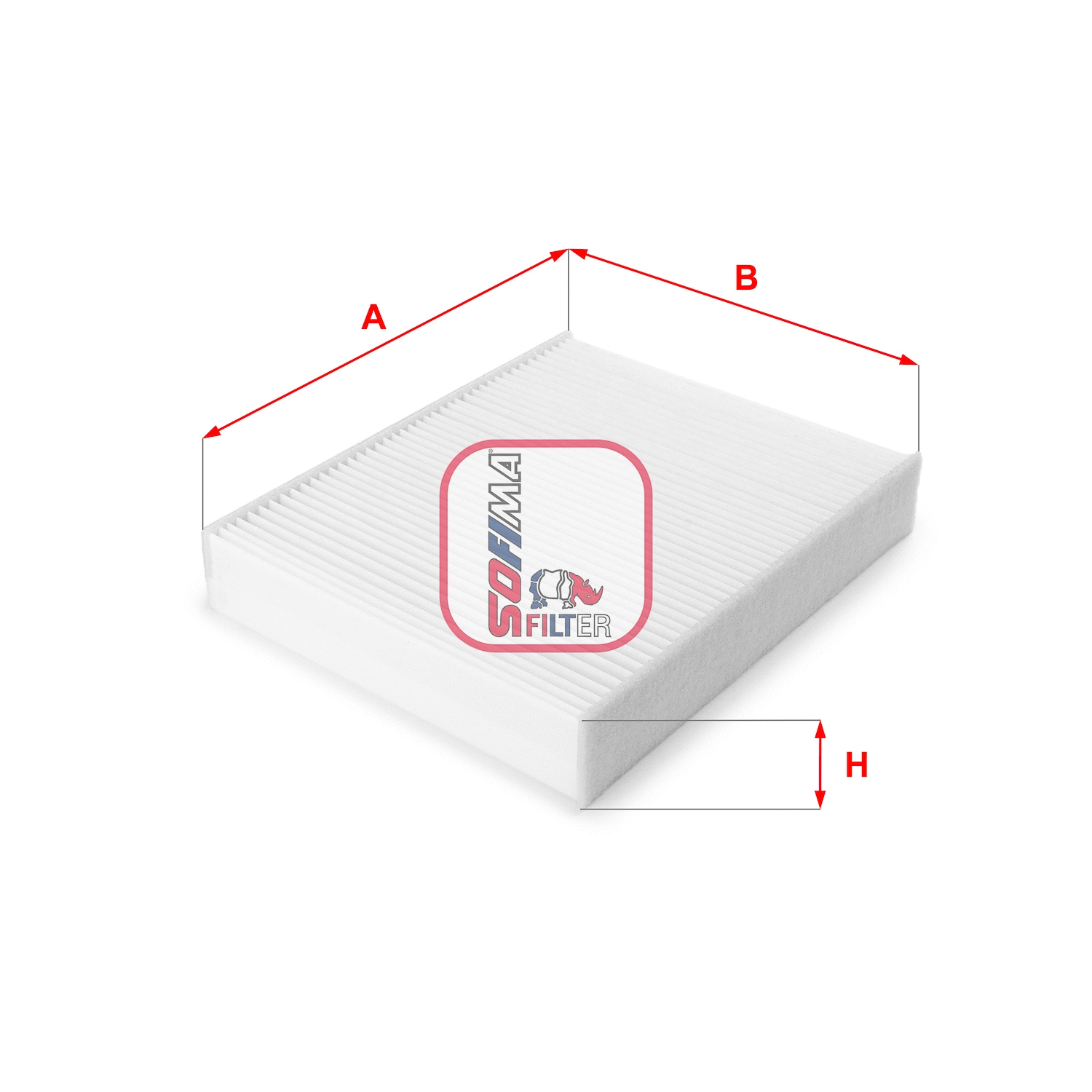 Filtre, air de l'habitacle SOFIMA S 3224 C