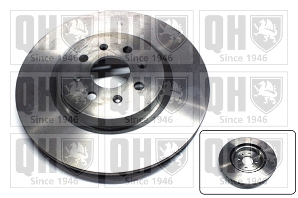 Disque de frein QUINTON HAZELL BDC5747