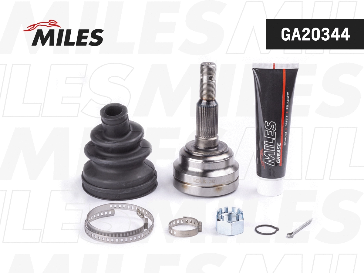 Jeu de joints, arbre de transmission MILES GA20344