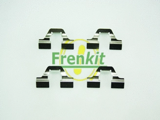 Kit d'accessoires, plaquette de frein à disque FRENKIT 901684