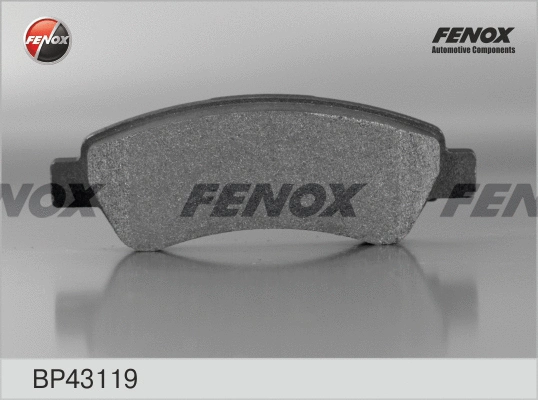 Kit de plaquettes de frein, frein à disque FENOX BP43119