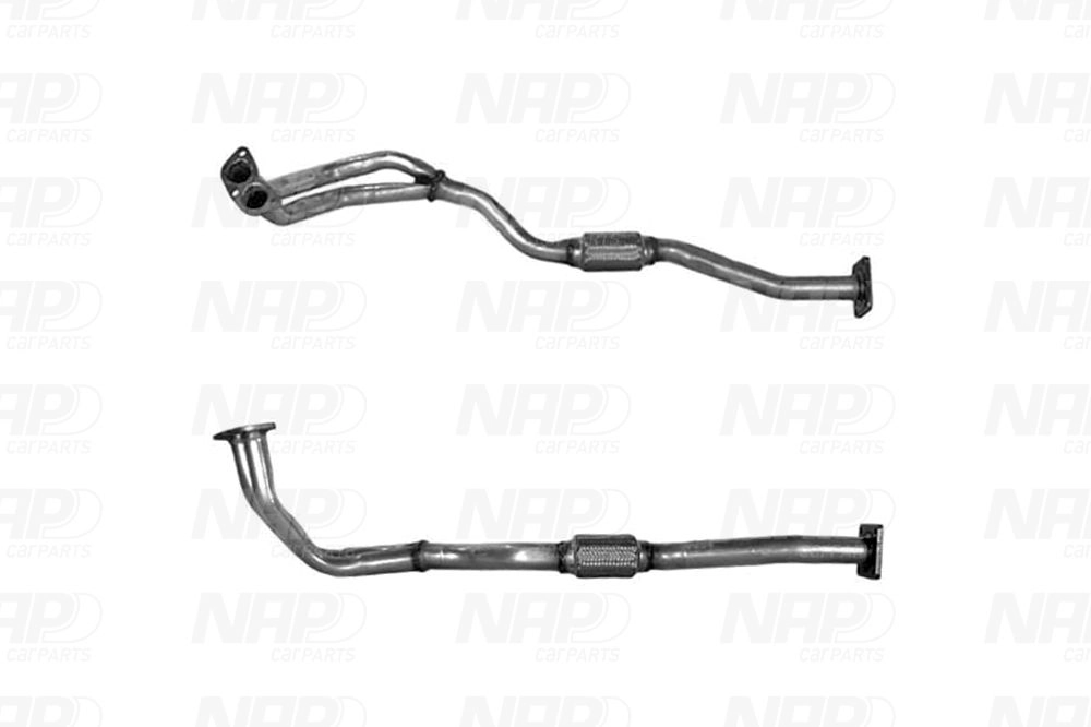 Tuyau d'échappement NAP carPARTS CAF10009