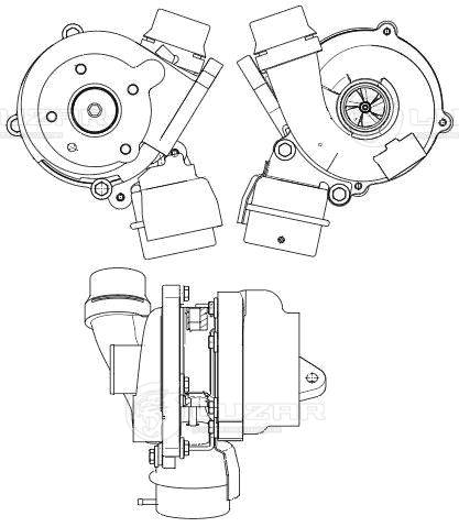 Compresseur, suralimentation LUZAR LAT 0901