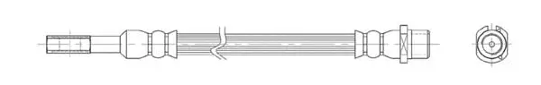 Flexible de frein Technika 37924