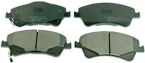 Kit de plaquettes de frein, frein à disque DENCKERMANN B111019