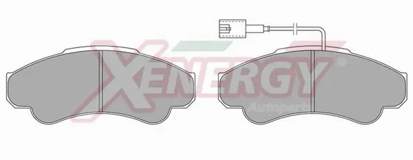 Kit de plaquettes de frein, frein à disque AP XENERGY X40851