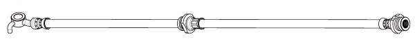 Flexible de frein CEF 515407