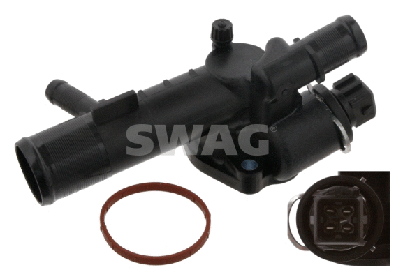 Thermostat, liquide de refroidissement SWAG 60 93 2650