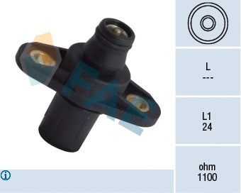 Capteur d'angle, vilebrequin FAE 79099