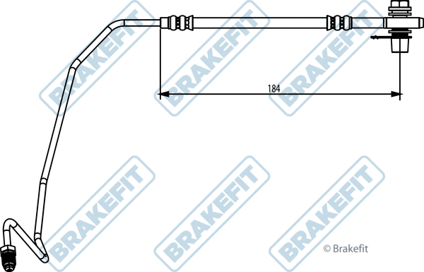 Flexible de frein APEC BHO4314