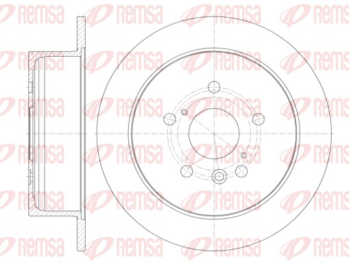 Disque de frein REMSA 6911.00