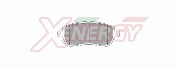 Kit de plaquettes de frein, frein à disque AP XENERGY X40970