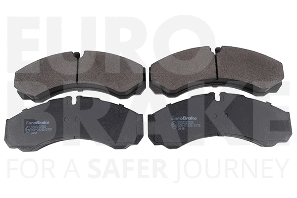 Kit de plaquettes de frein, frein à disque EUROBRAKE 5502222358