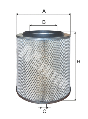 Filtre à air MFILTER A 857