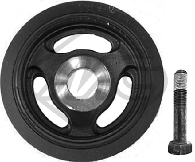 Kit de poulies, vilebrequin Metalcaucho 15202