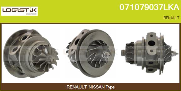 Groupe carter, turbocompresseur LGK 071079037LKA