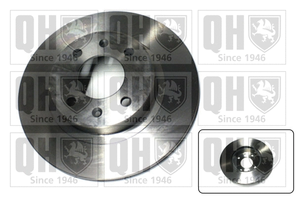 Disque de frein QUINTON HAZELL BDC5755
