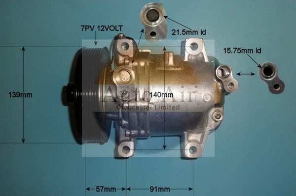 Compresseur, climatisation AUTO AIR GLOUCESTER 14-2064P