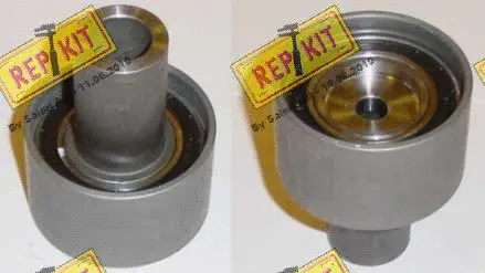 Poulie renvoi/transmission, courroie crantée REPKIT RKT1416