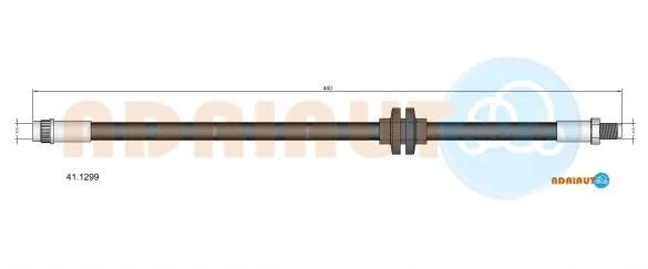 Flexible de frein ADRIAUTO 41.1299
