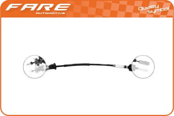 Tirette à câble, commande d'embrayage FARE-RCH 24304