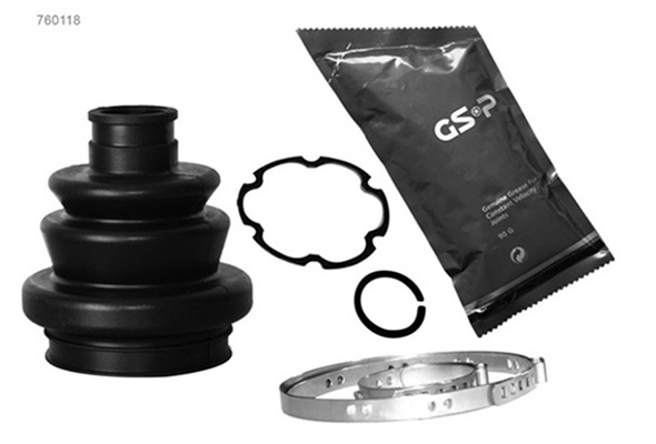 Jeu de joints-soufflets, arbre de commande GSP-BR 760118